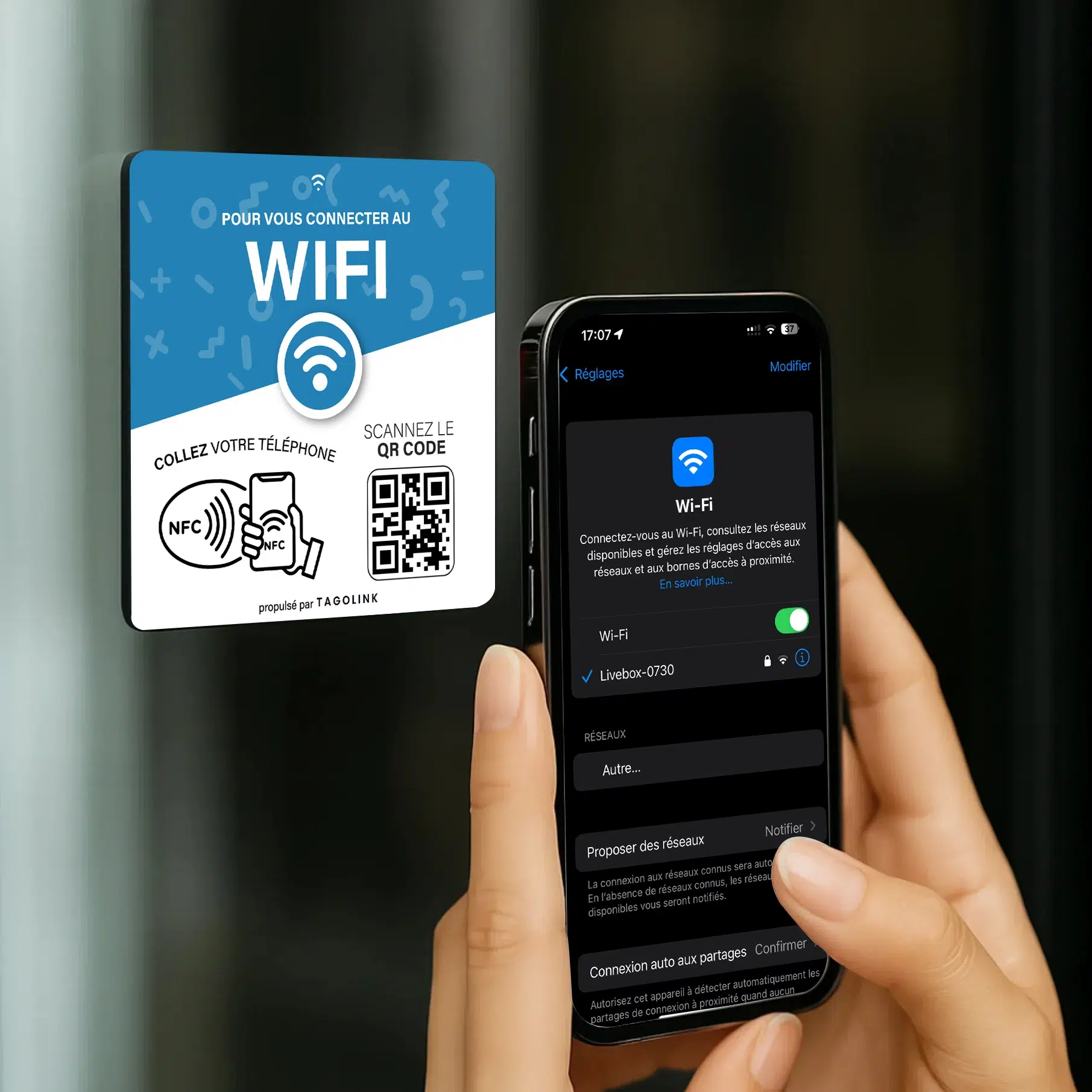 Wifi plaque mockup 3 1 Plaque Connection Wi-Fi