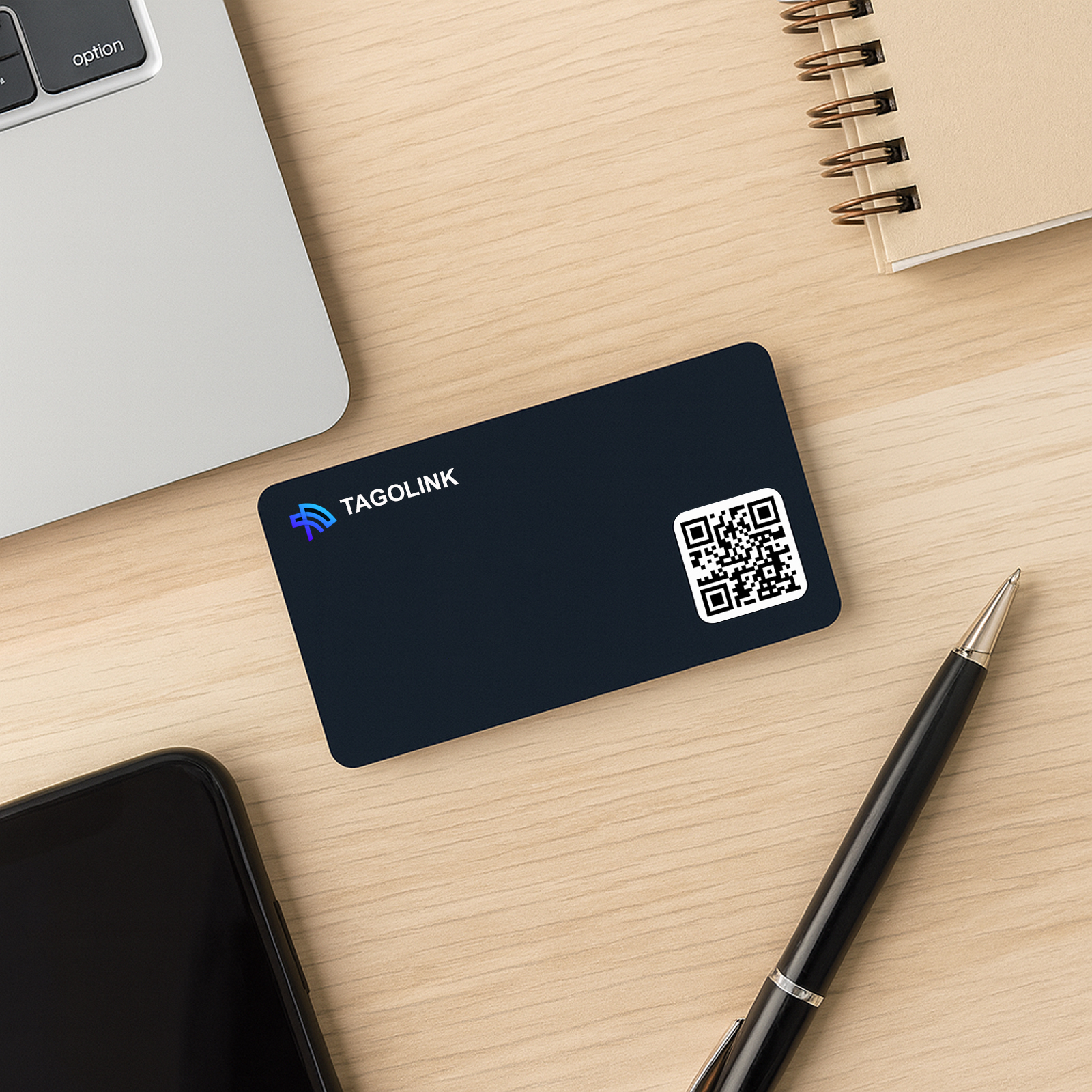 card 1.3 Carte de Visite NFC en Plastique