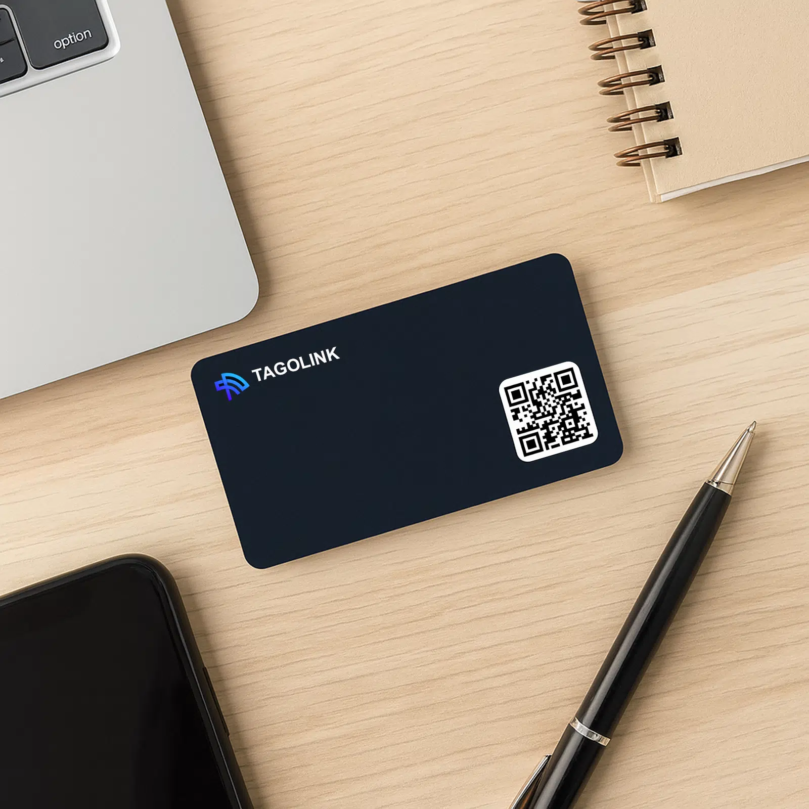 card 1.3 Carte de Visite NFC en Plastique