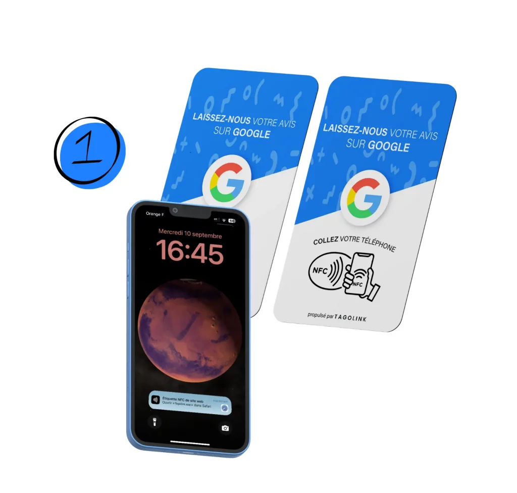 carte avis google step 1