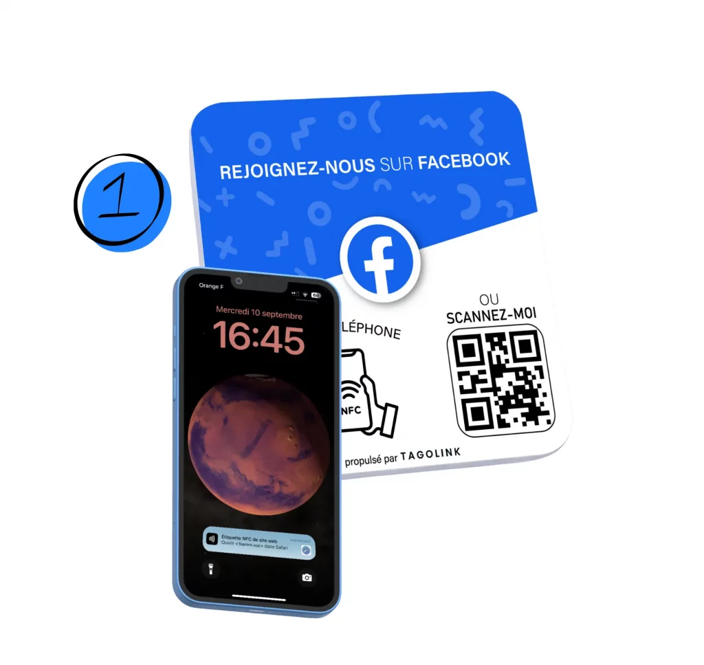plaque facebook step 1