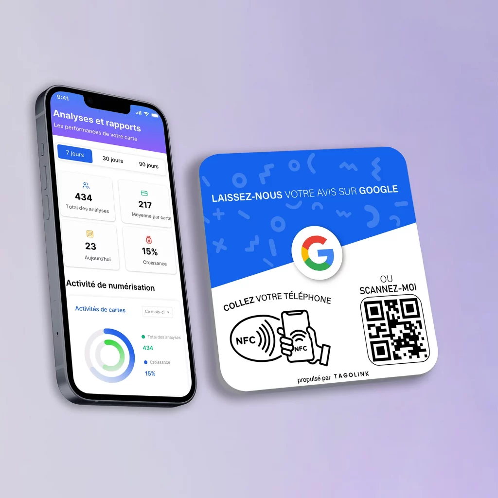 Google plaque Mockup 2 1 Carte avis Google