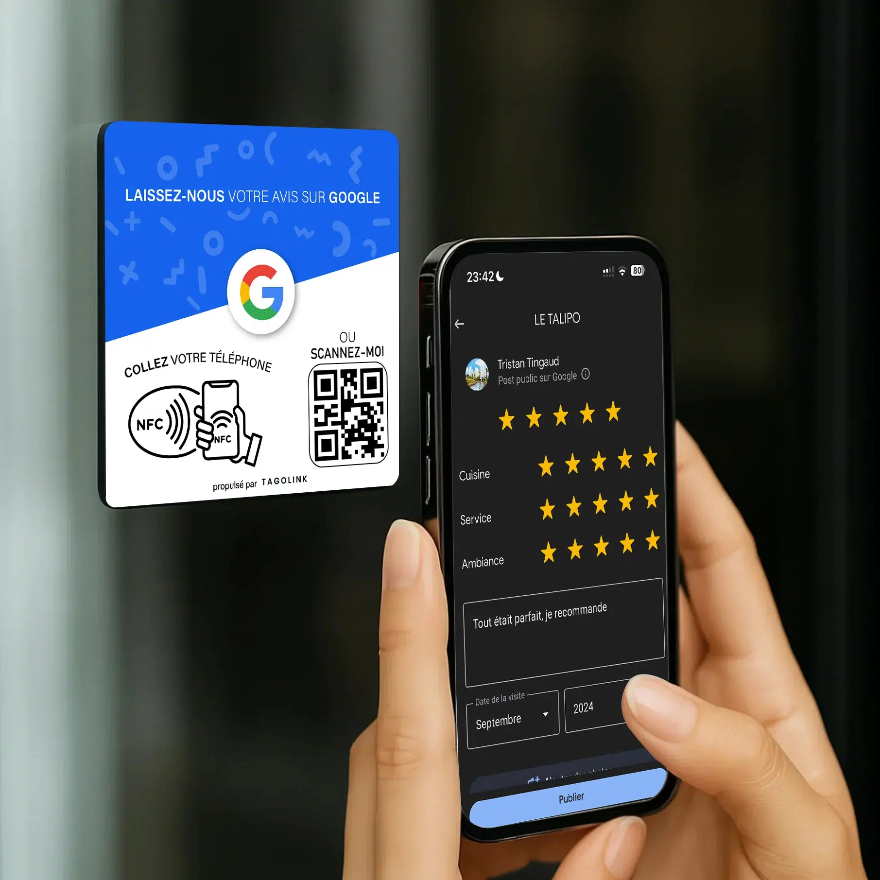 collecter des avis Google