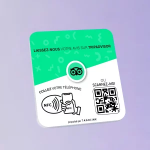 Plaque Avis TripAdvisor 1