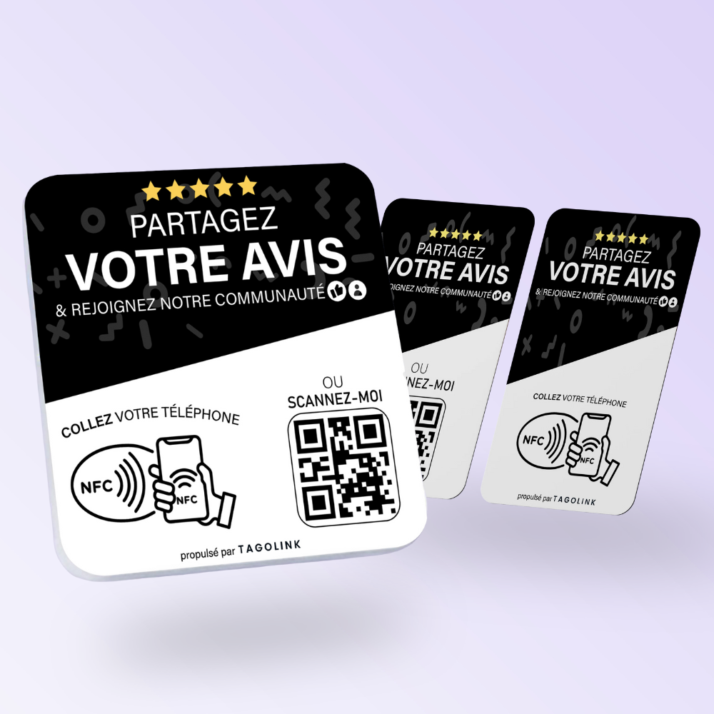categorie multi lien Pack NFC personnalisable